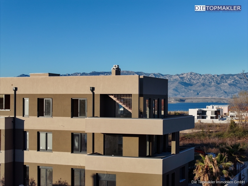 Moderne Wohnungen in Meeresnähe – Neubau in der Nähe von Zadar - Bild (83797)