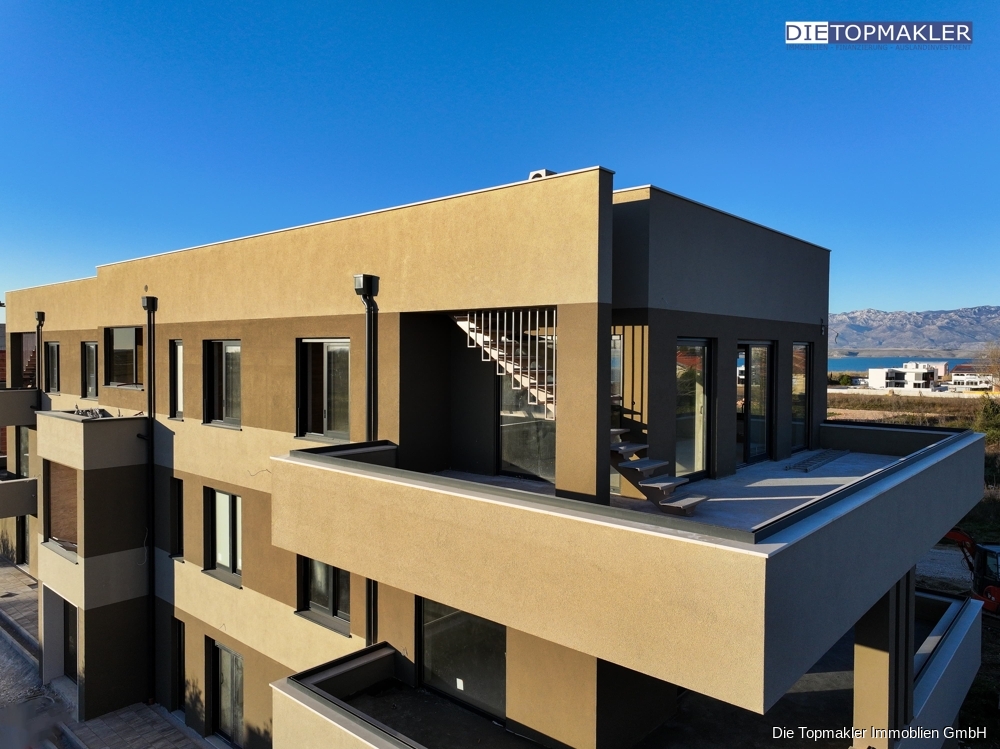 Moderne Wohnungen in Meeresnähe – Neubau in der Nähe von Zadar - Bild (83798)