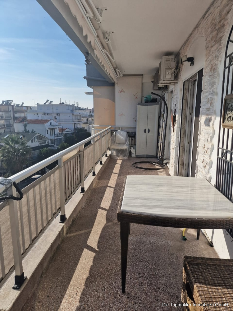 Attraktive Eigentumswohnung in Meeresnähe – Thessaloniki - Balkon (82315)