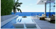 Luxuriöse 3- Zimmer Wohnung mit Garten und Meerblick! In der Zyperns schönem Ort Kucuk Erenkoy! - Swimmingpool
