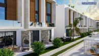Luxuriöse zwei Zimmer Wohnung mit Meerblick. In Zyperns beliebten Ort Kucuk Erenkoy. - Ansicht
