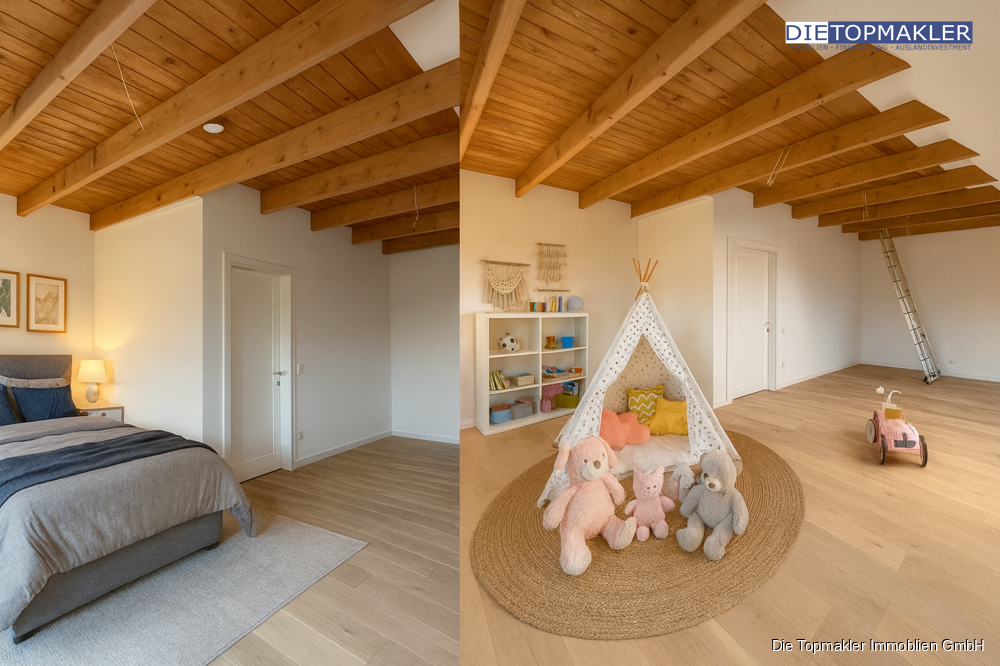 Erstbezug, moderne Doppelhaushälfte in Schlangen - Dachboden (82181)