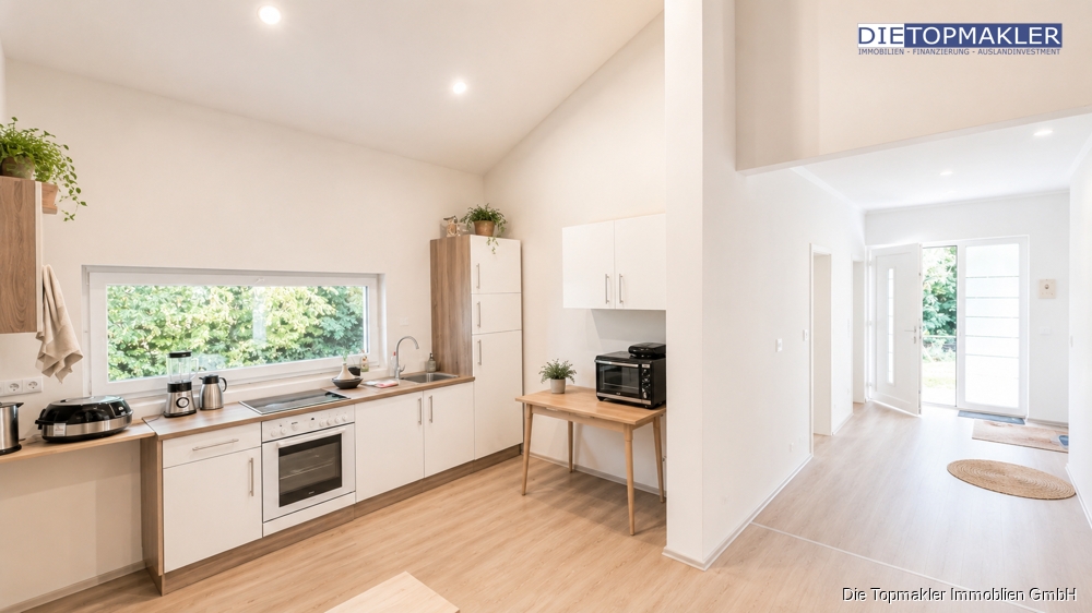 Exklusiver Bungalow im Villa-Stil – nur 15 Minuten von Paderborn entfernt - Kueche (86559)