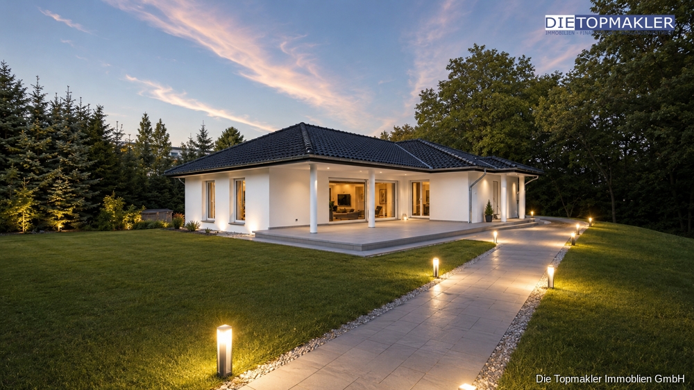 Exklusiver Bungalow im Villa-Stil – nur 15 Minuten von Paderborn entfernt - Ansicht / Bearbeitet (86566)