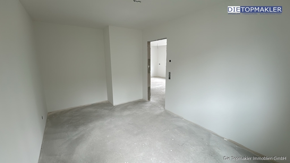 Moderne 2-Zimmer-im Obergeschoss | Erstbezug | WBS erforderlich - Schlafzimmer (85771)
