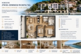 Bild - Moderne Zwei-Zimmer-Wohnung in erster Reihe zum Meer nahe Zadar