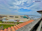 Gut geschnittene zwei Zimmer Wohnung. Mit traumhaften Meerblick. Im Luxusort Sweti Wlas! - Blick auf Strand und Meer