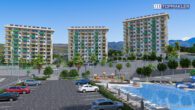 Exklusives Wohnprojekt mit atemberaubendem Panoramablick in Alanya, Avsallar! - Anlage