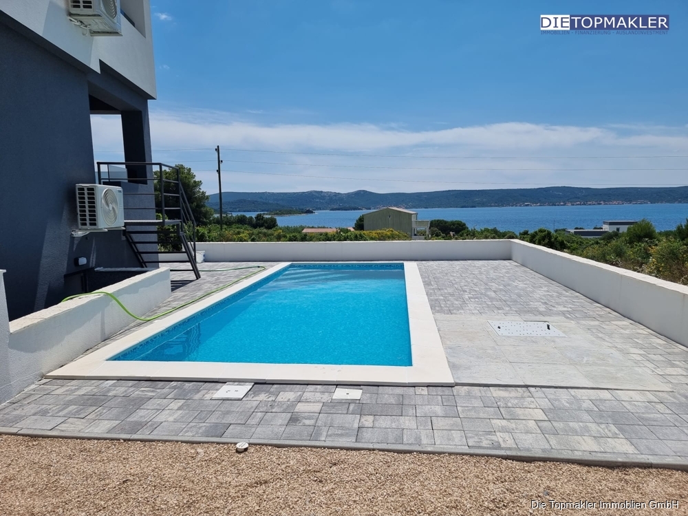 Moderne Wohnungen mit atemberaubendem Meerblick in der Nähe von Zadar - Bild (83763)