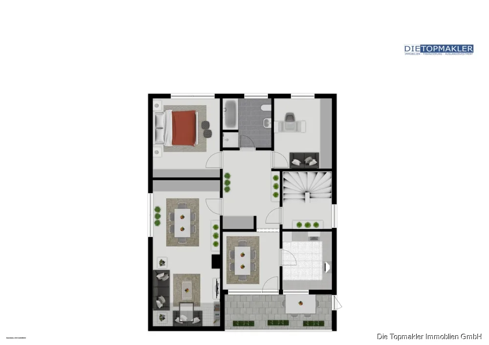 Dreifamilienhaus in Toplage Dortmund – ideal als Generationenhaus oder Kapitalanlage - Obergeschoss (86811)