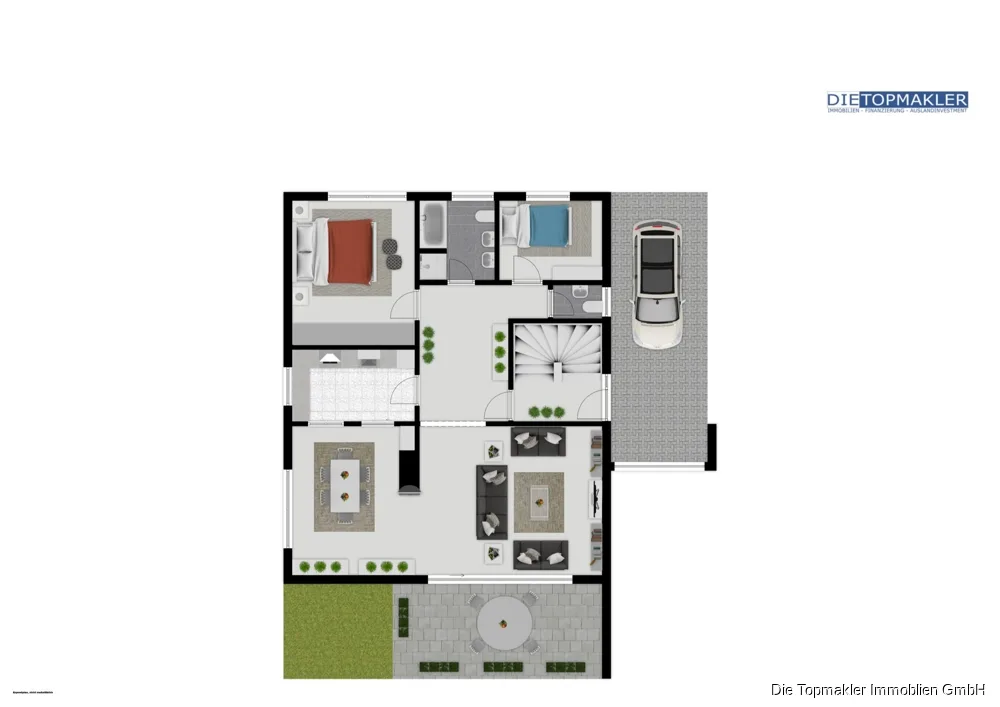 Dreifamilienhaus in Toplage Dortmund – ideal als Generationenhaus oder Kapitalanlage - Erdgeschoss (86810)