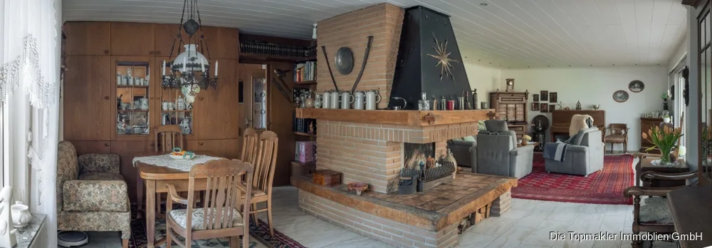 Dreifamilienhaus in Toplage Dortmund – ideal als Generationenhaus oder Kapitalanlage - Großzügiges Wohnzimmer im Erdgeschoss (86807)