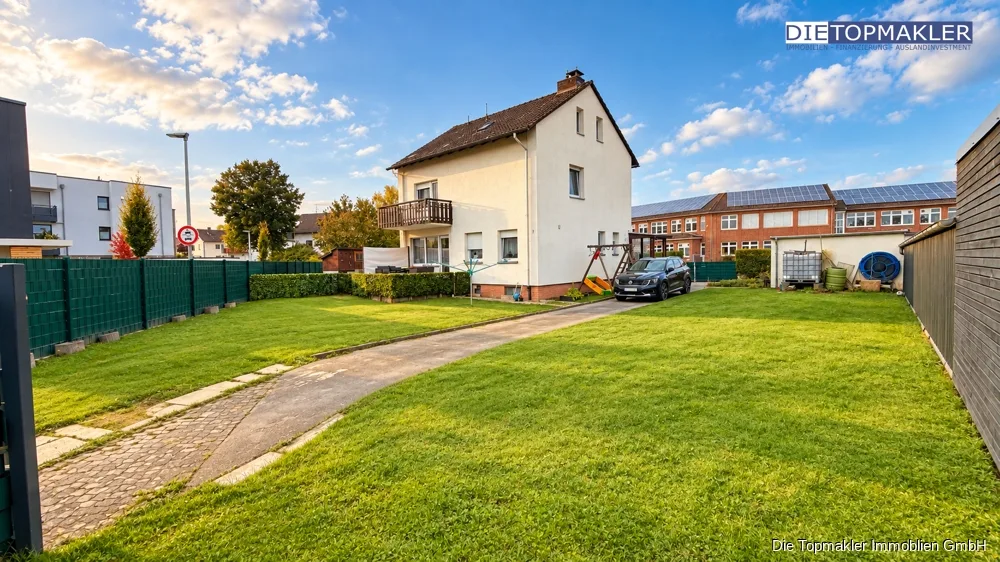 Großzügiges Einfamilienhaus in Brakel - Aussenansicht (86883)