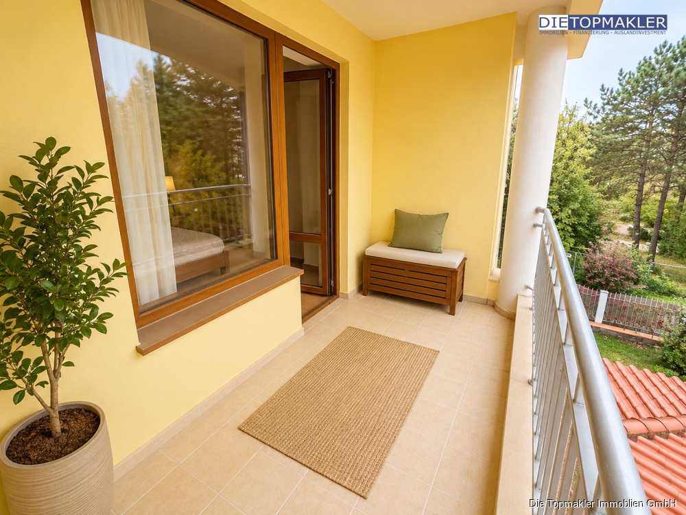 2-Zimmer-Wohnung mit Poolblick im „Apollon 5“ – zwischen Ravda und Nessebar - Bild (85011)
