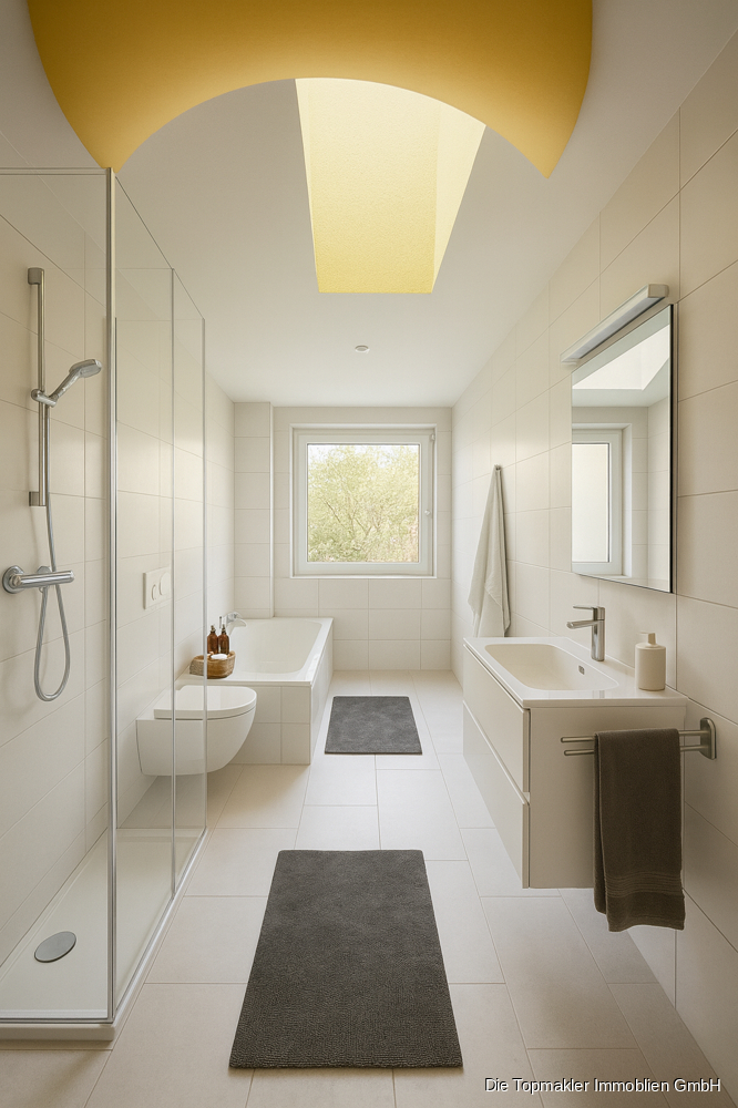 Wohnen in der Südstadt Einfamilienhaus mit Einliegerwohnung - Modernesierungvorschlag / Badezimmer (56814)