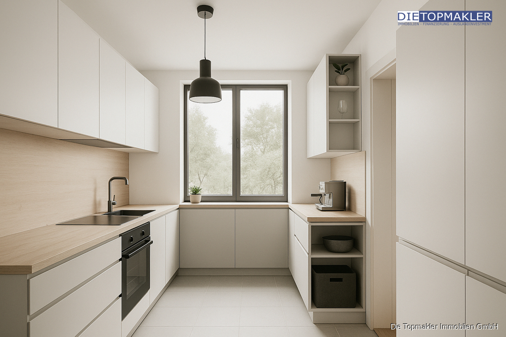 Wohnen in der Südstadt Einfamilienhaus mit Einliegerwohnung - Modernesierungvorschlag / Kueche (56813)