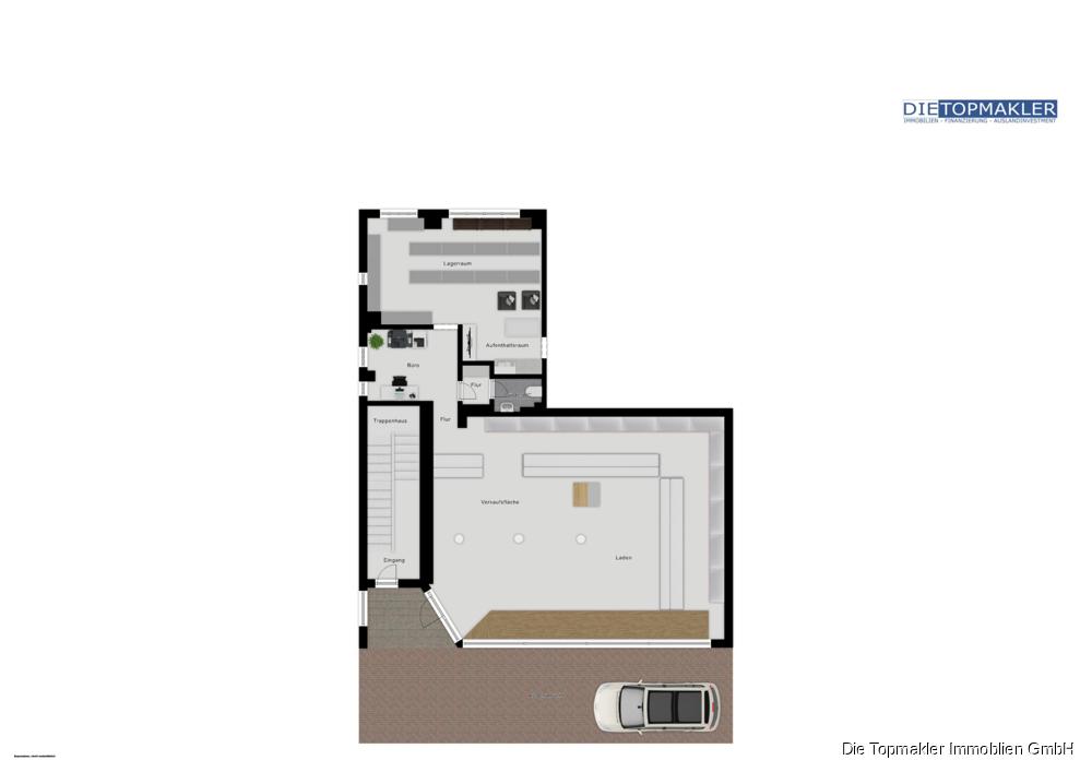 Beste Innenstadtlage – Wohnen und Gewerbe ideal kombiniert - EG (82432)