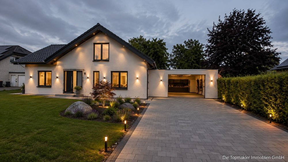 Wohnen auf einer Ebene – Charmanter Bungalow zum Wohlfühlen - Ansicht (86230)