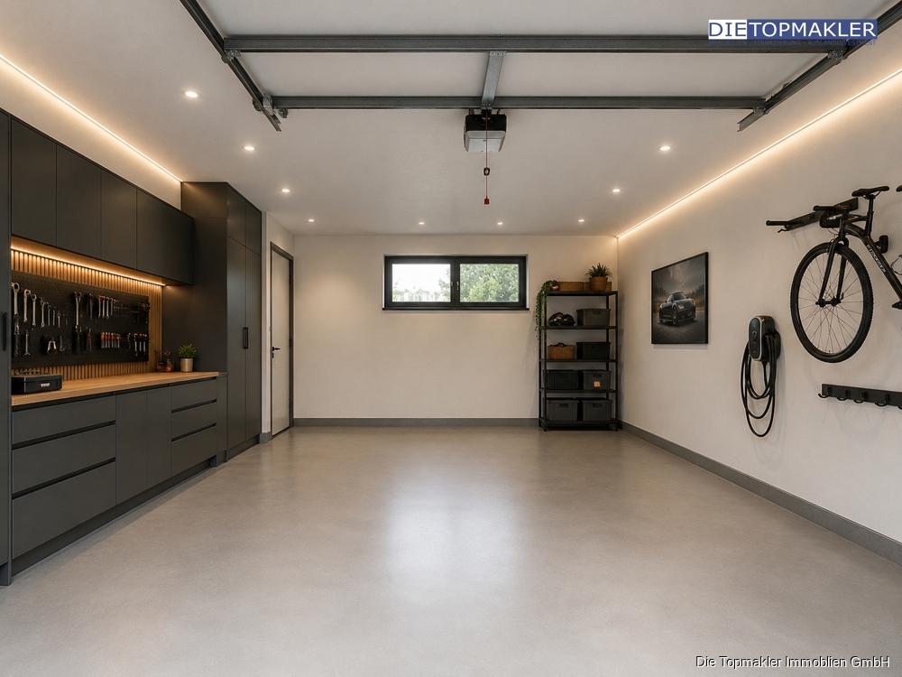 Wohnen auf einer Ebene – Charmanter Bungalow zum Wohlfühlen - Garage (86232)