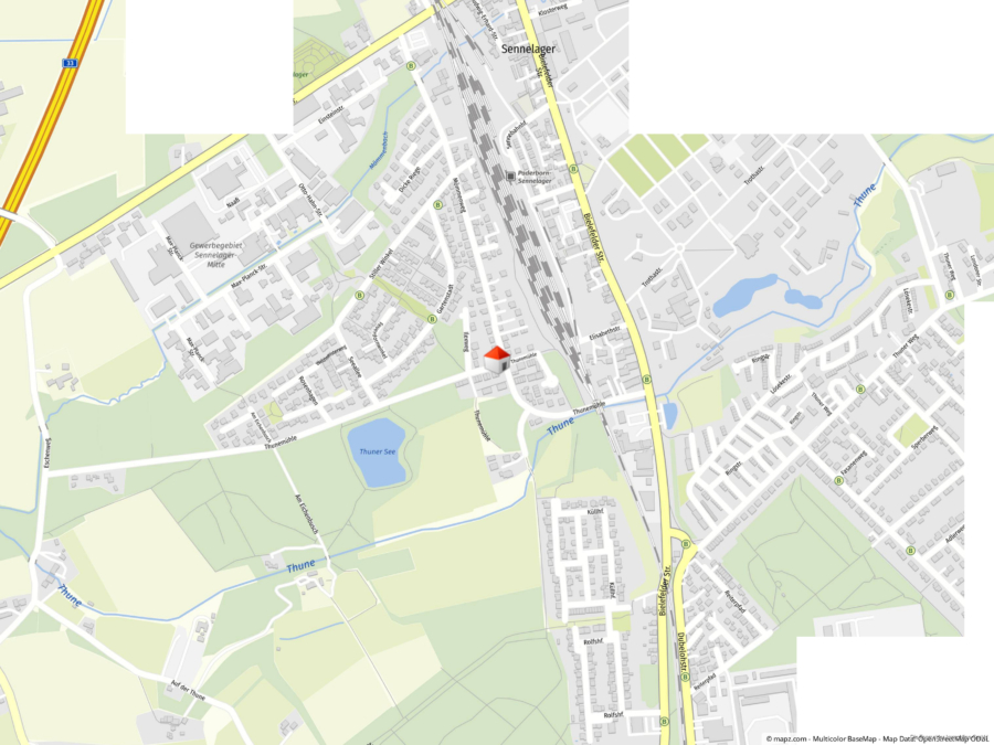 Kartenausschnitt